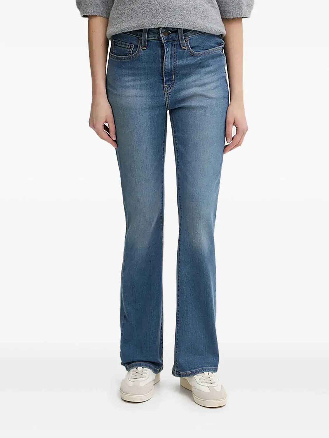 Джинсы 725 боткут синие Levi's, синий