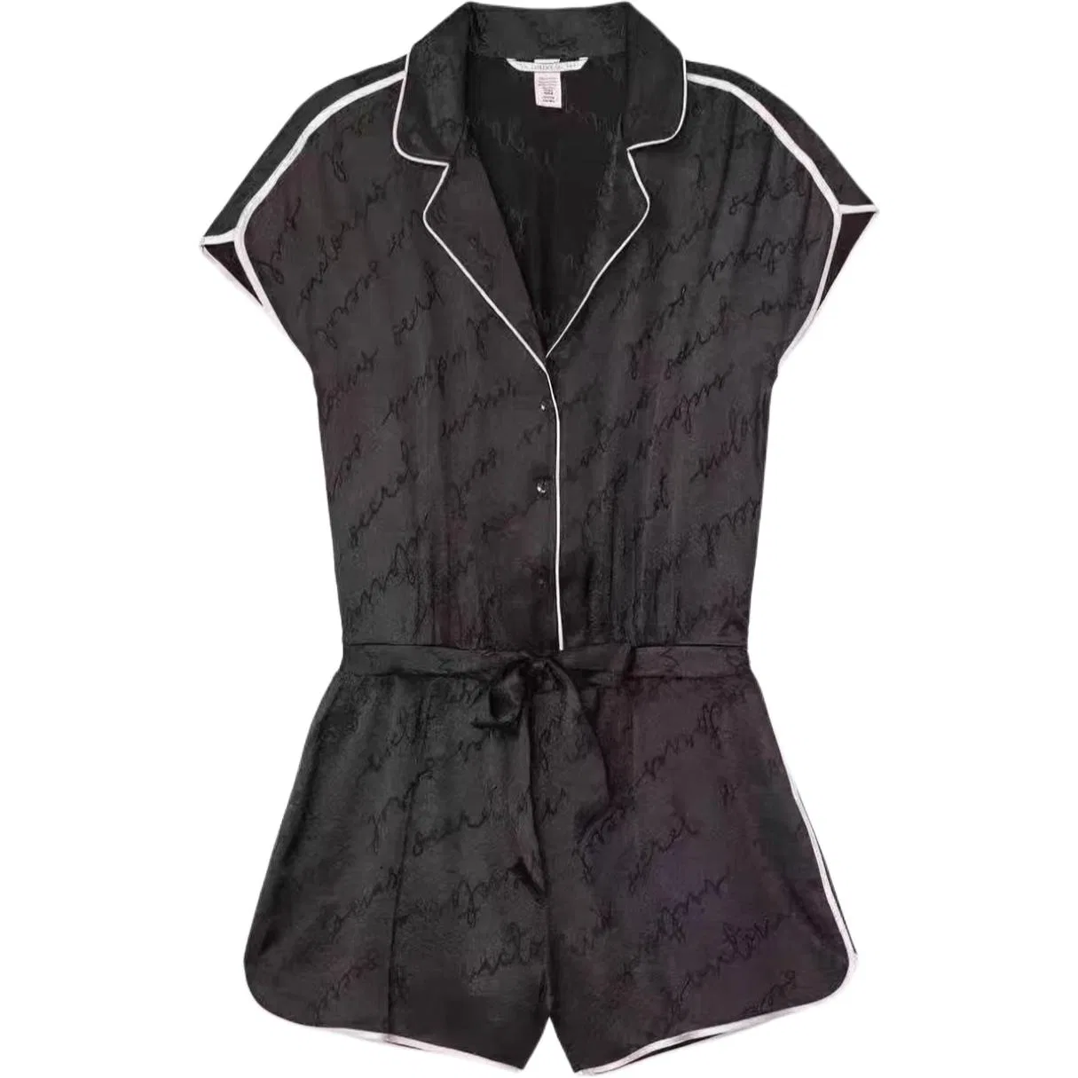 Женское боди с воротником Victoria's Secret, Black