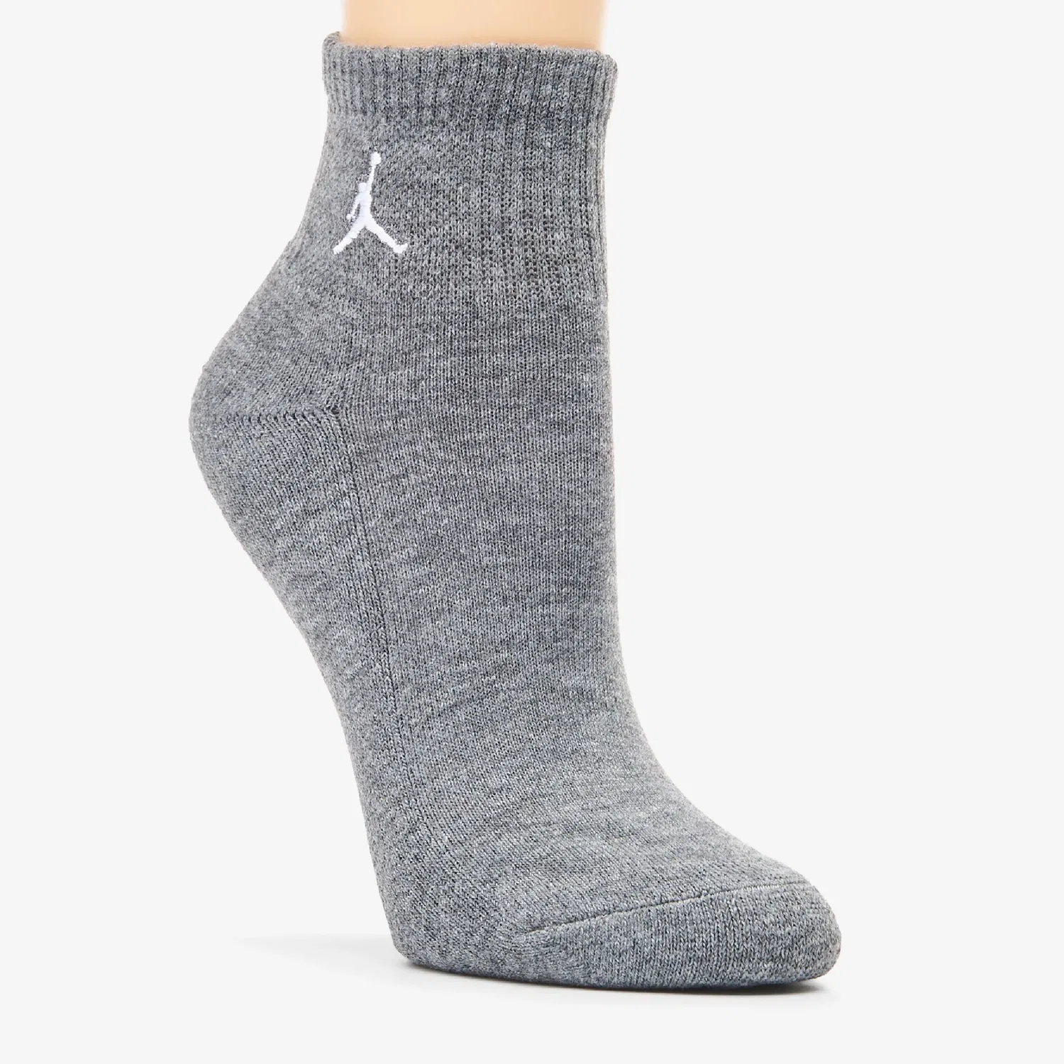 Набор из 6 средних повседневных носков до щиколотки Jordan, Gym Red/Black — фото 2