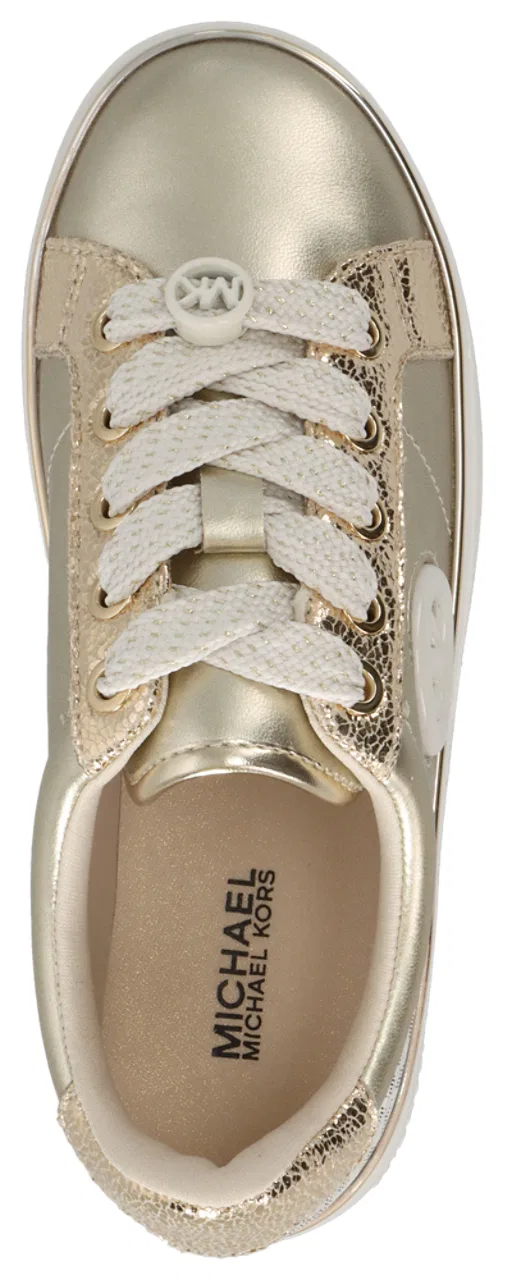 Кроссовки для девочек Jordana Finn Michael Kors, цвет Pale Gold/Vanilla — фото 3