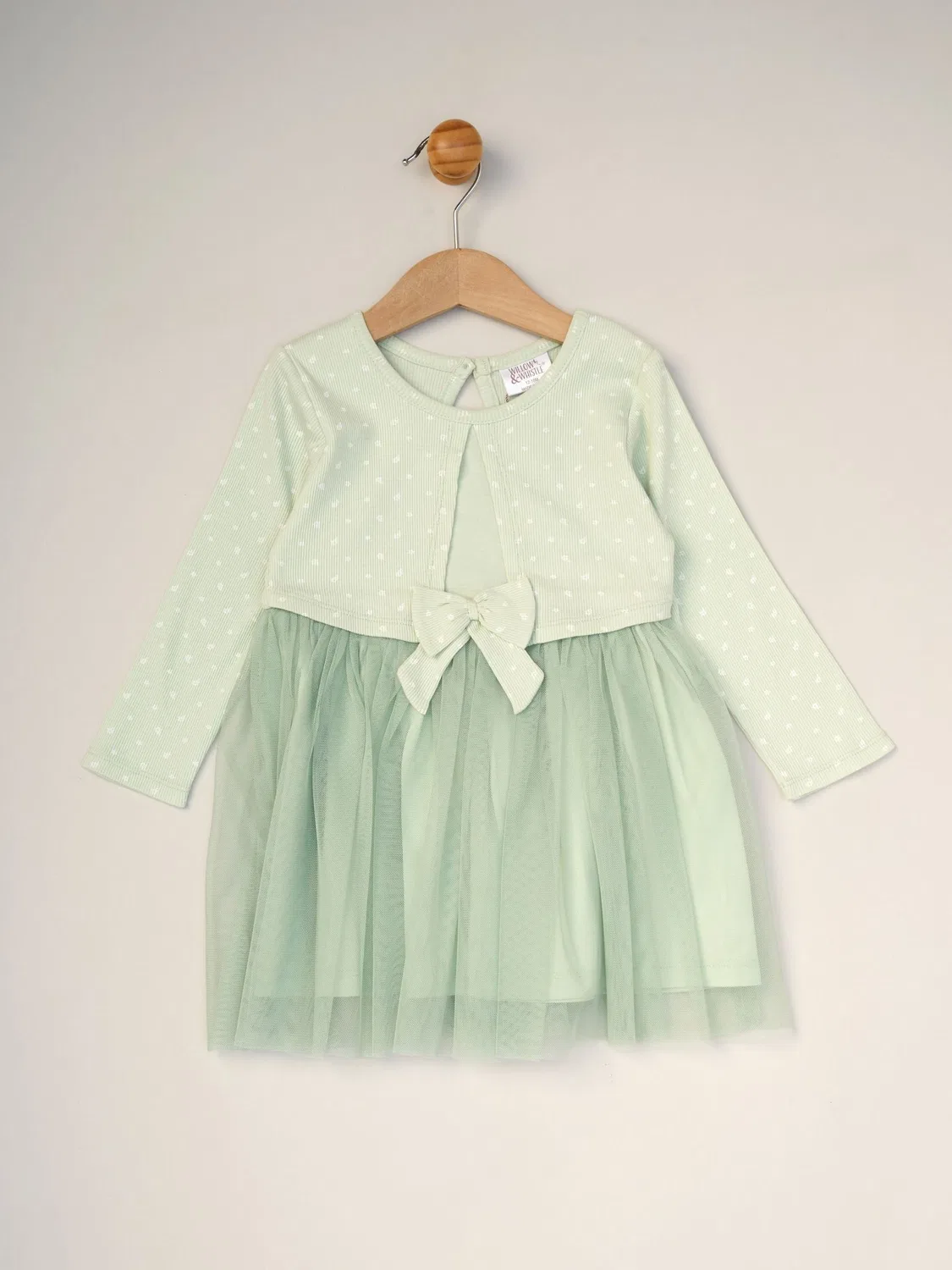 Платье-кардиган Miss Green Mock Cardigan Dress Miss, зеленый
