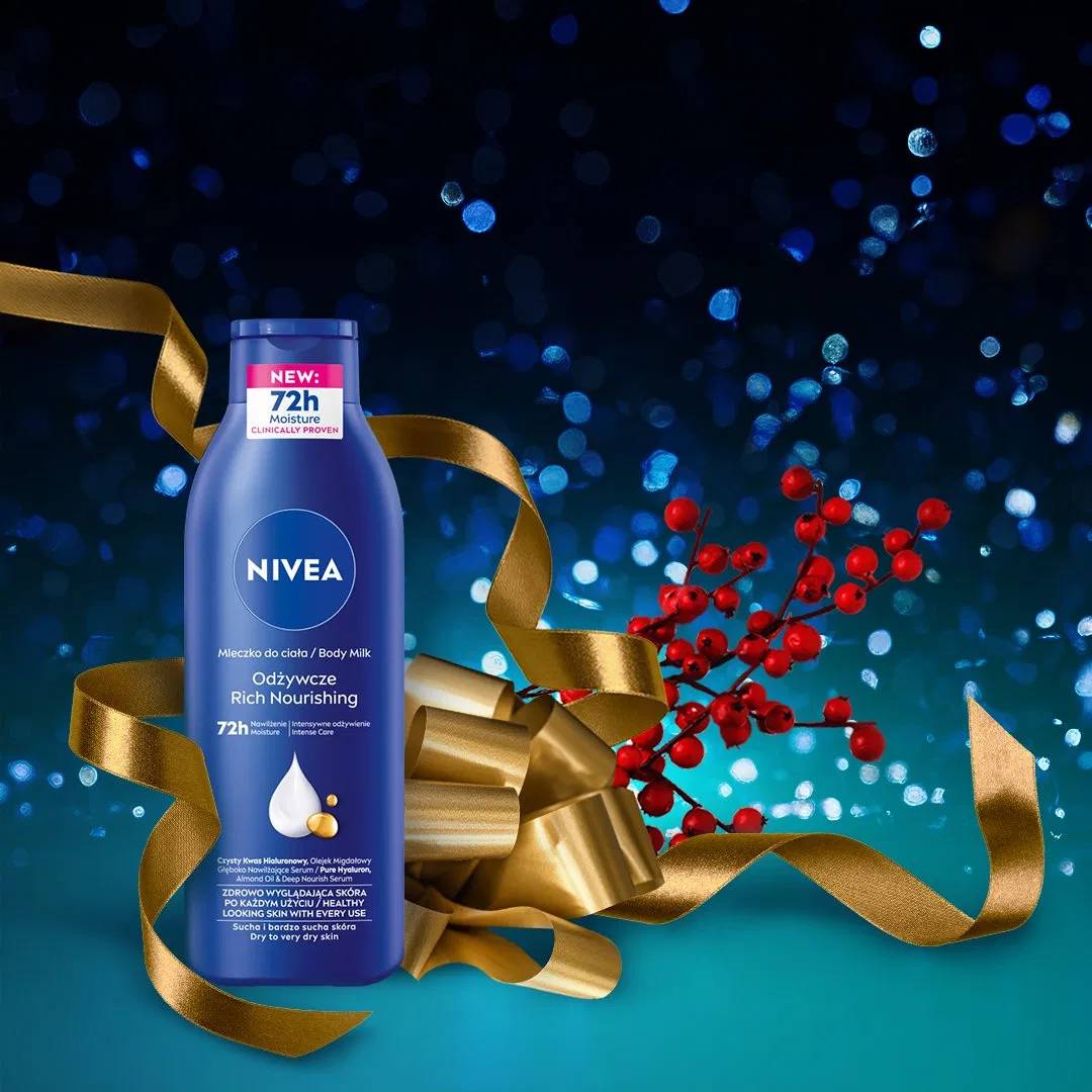 Набор косметики для ухода за телом Nivea Pampering, 4 предмета — фото 4