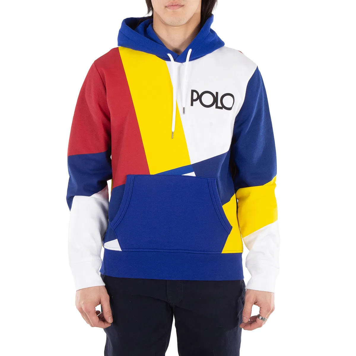 Худи с принтом Logo Graphic Pattern Polo Ralph Lauren, White