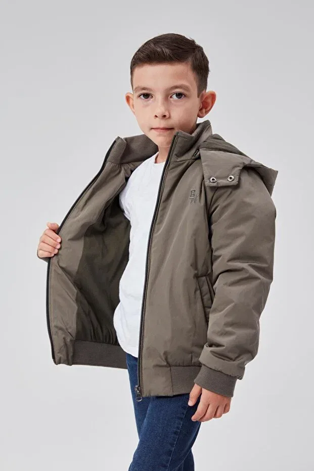 Детская сезонная куртка с капюшоном 51313 Benitto Kids — фото 3