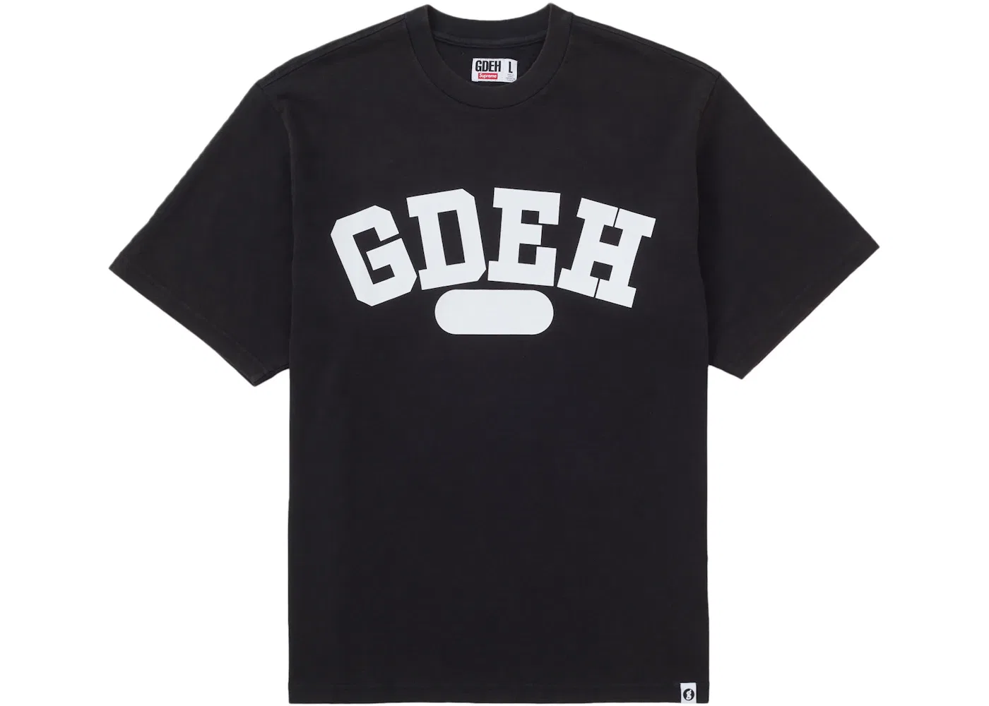 Мужская футболка с принтом Supreme GOODENOUGH S/S Top, Black