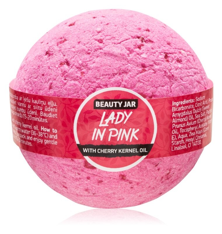 

Шарик для ванны с пеной Beauty Jar Lady In Pink