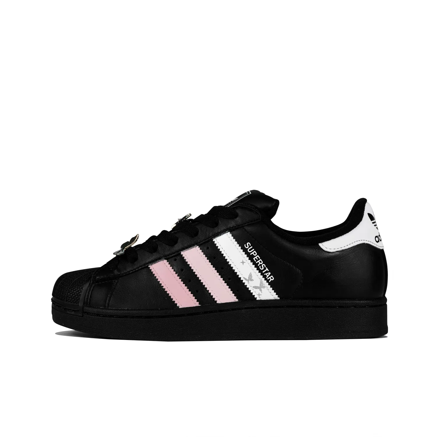 Детские скейтборд-кроссовки с низким верхом Superstar 2 Adidas Originals, Black