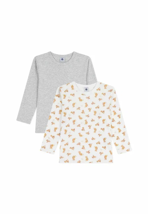 Комплект из 2 футболок с длинным рукавом с рисунком Animals Petit Bateau multi-coloured, мультиколор