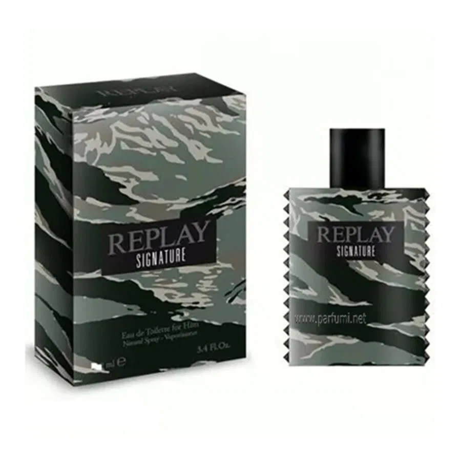 Туалетная вода интенсивная Replay Signature For Man, 100 мл