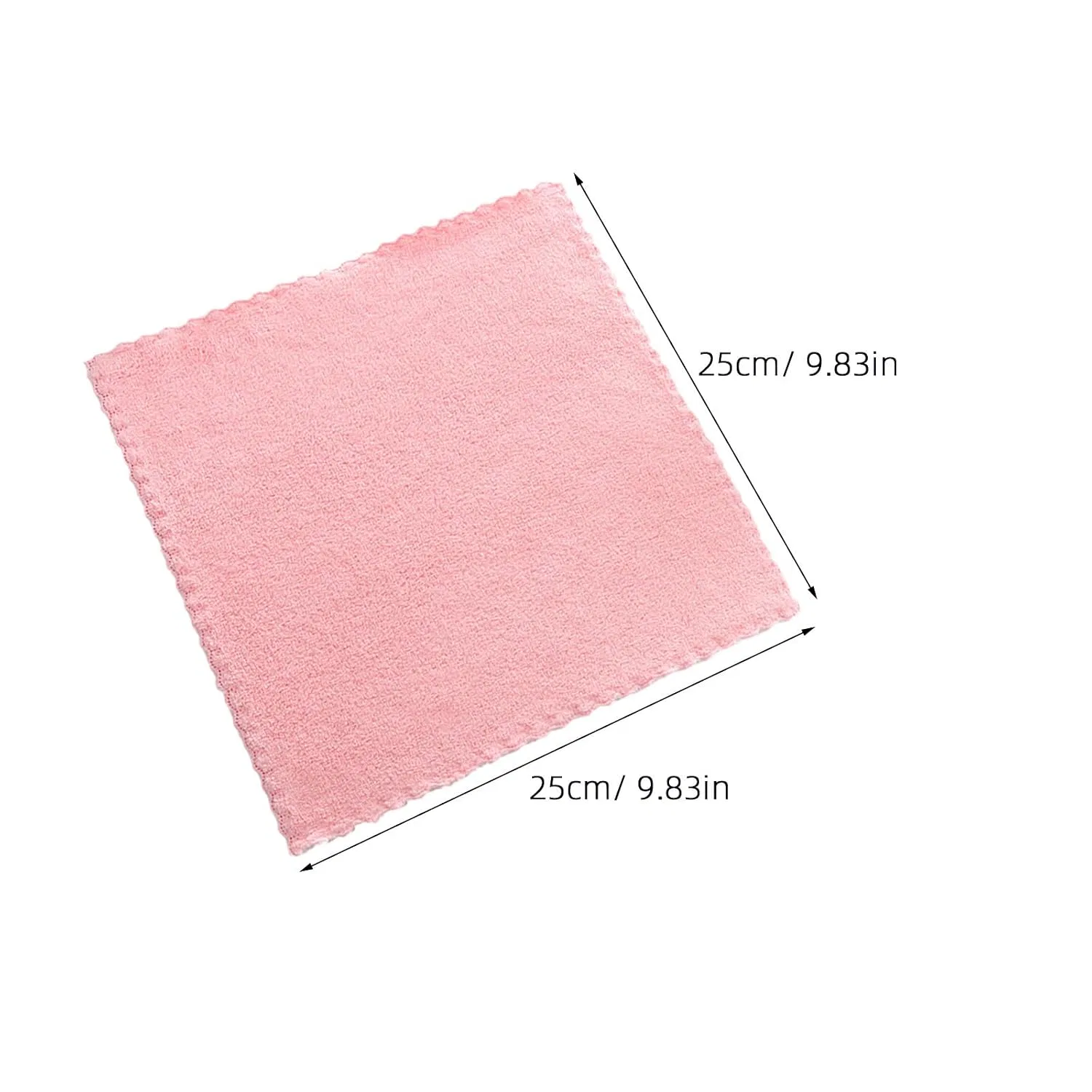 Салфетки для снятия макияжа, Generisch, 10 шт, 25x25 см — фото 2