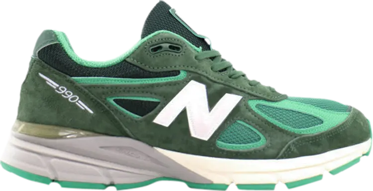 

Кроссовки New Balance Mita x 990v4 Made in USA 'Bouncing Frog', зеленый