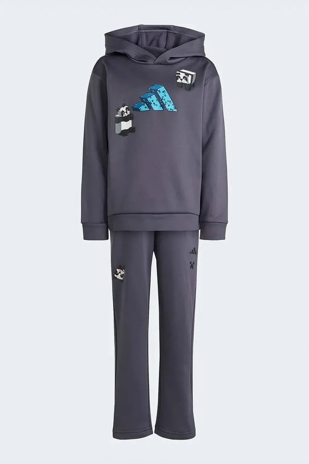 Спортивные костюмы с графическим принтом Adidas Kids, серый