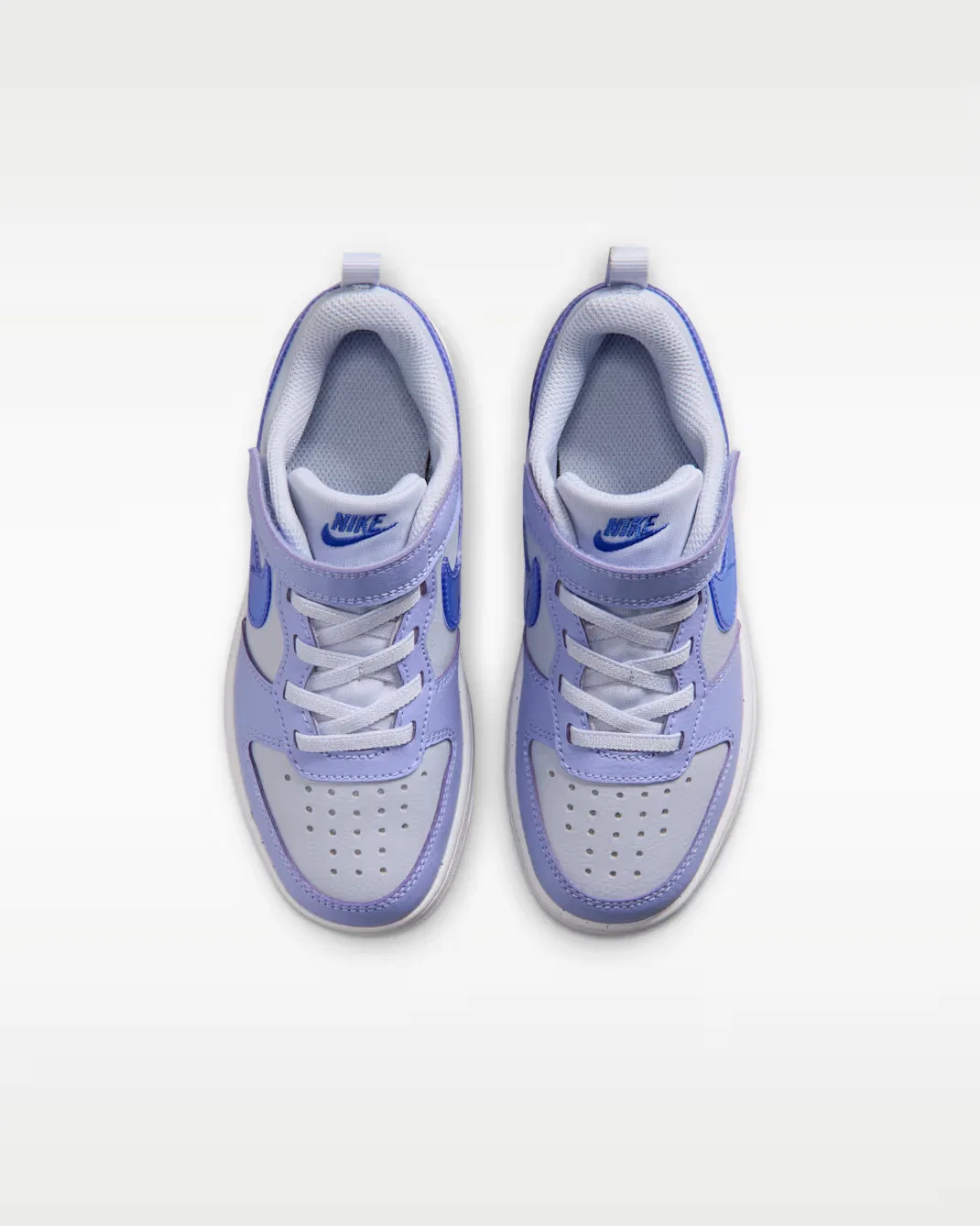 Детская обувь Nike Court Borough Low, Light Thistle/Ghost/White/Lapis — фото 4
