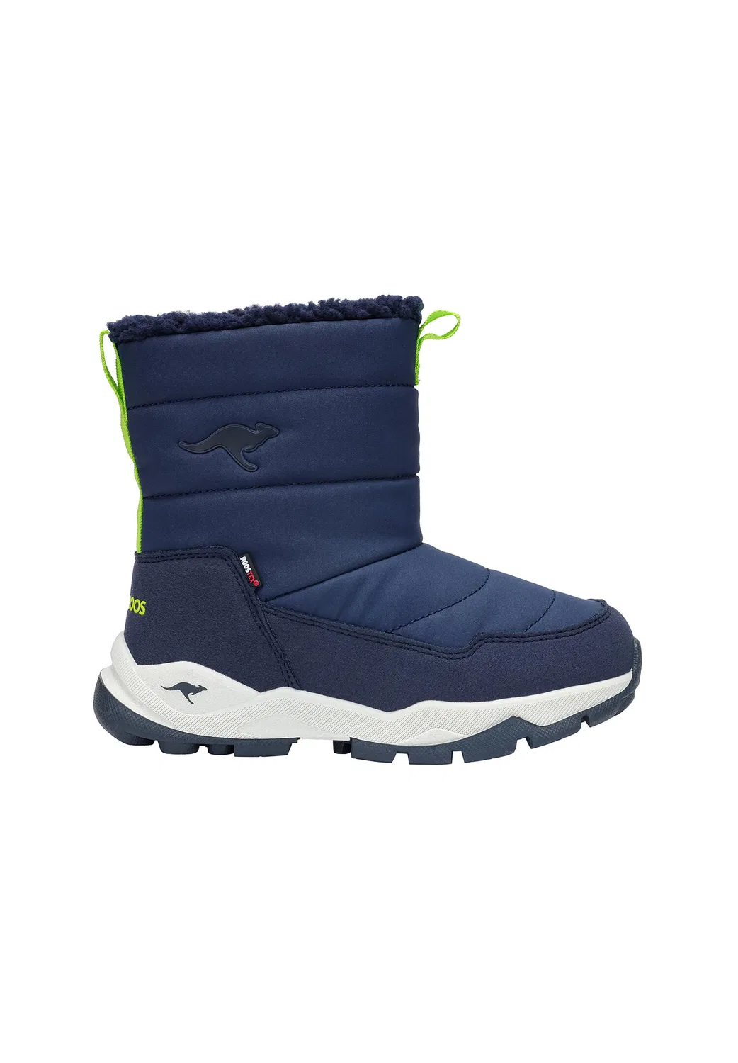 Детские утепленные зимние ботинки с мембраной RTX KangaROOS K-FR Floki RTX, Navy Lime