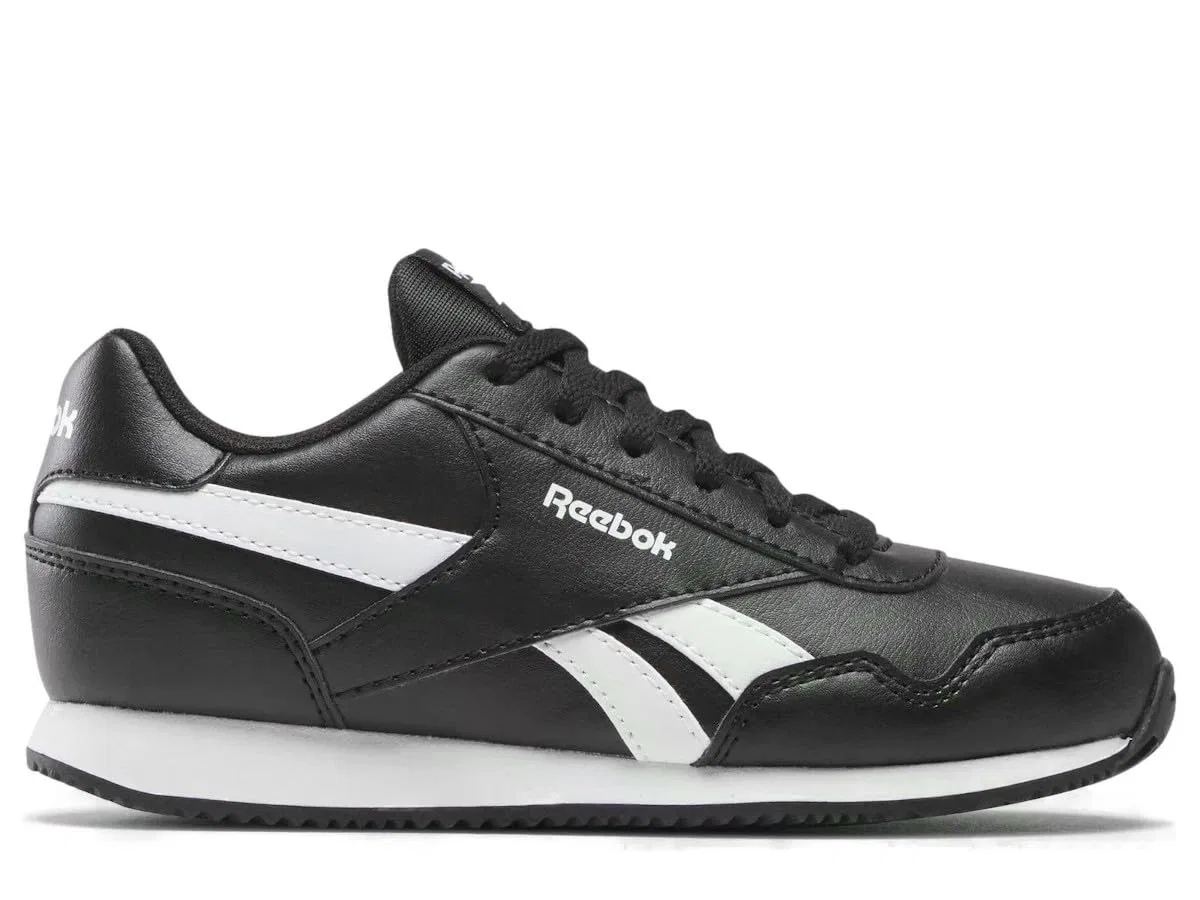 Детские кроссовки для мальчиков с hiking-дизайном Reebok Royal CL Jog 3.0, Black Black Ftwwht