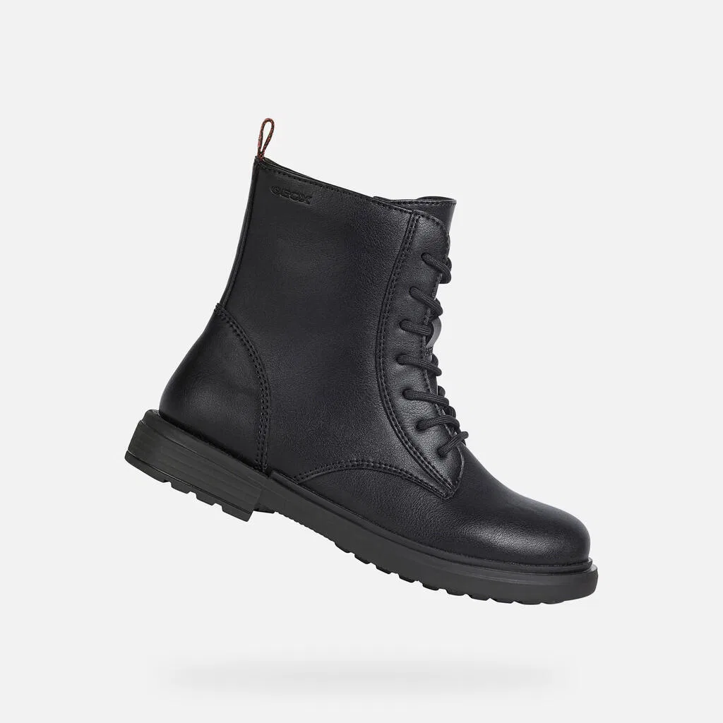 Детские ботинки для девочек Eclair Geox, Schwarz