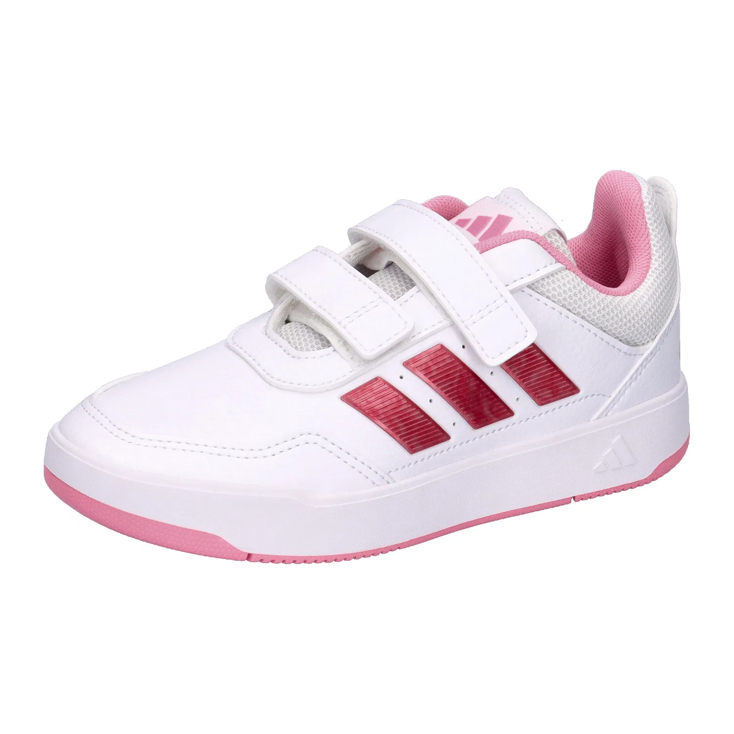 Детские кроссовки с липучками Tensaur Sport 3.0 CF K Adidas, Weiss Rosa Grau