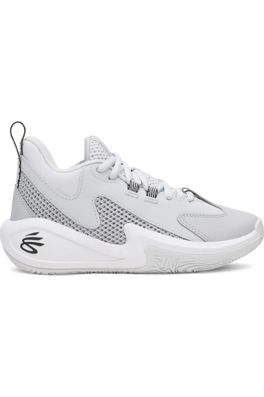 Кроссовки детские для активных игр Curry Under Armour, Halo Gray — фото 2