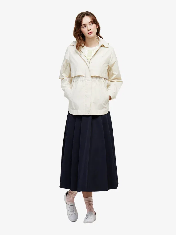 Куртка LACOSTE сафари женская Ivory — фото 4