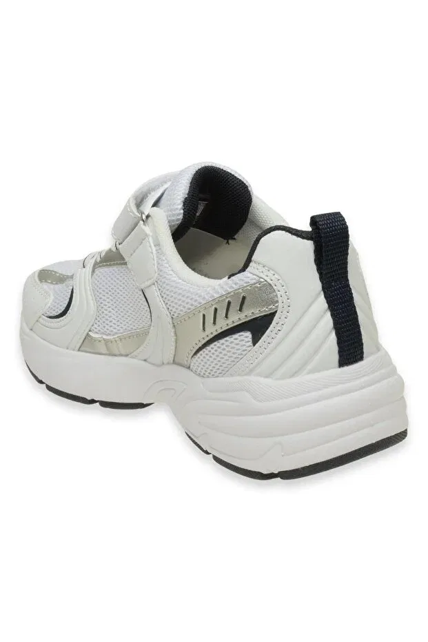 Детские кроссовки для девочек с липучкой Lumberjack, White Laci — фото 4