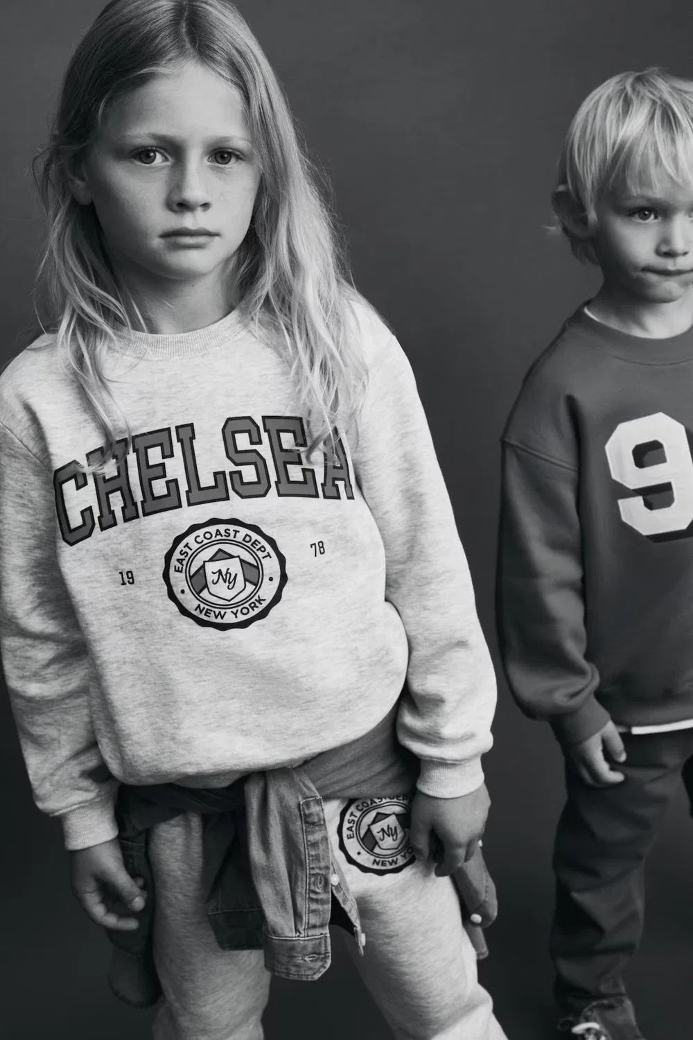 Толстовка с принтом и мягкой внутренней стороной H&M, Hellgraumeliert/Chelsea — фото 4