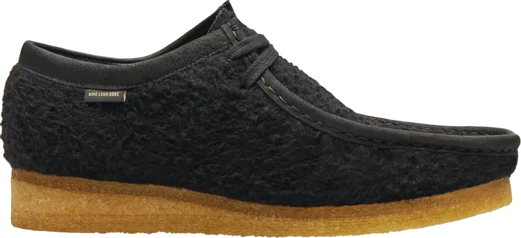 

Кроссовки Aimé Leon Dore x Wallabee Casentino Wool Black, черный