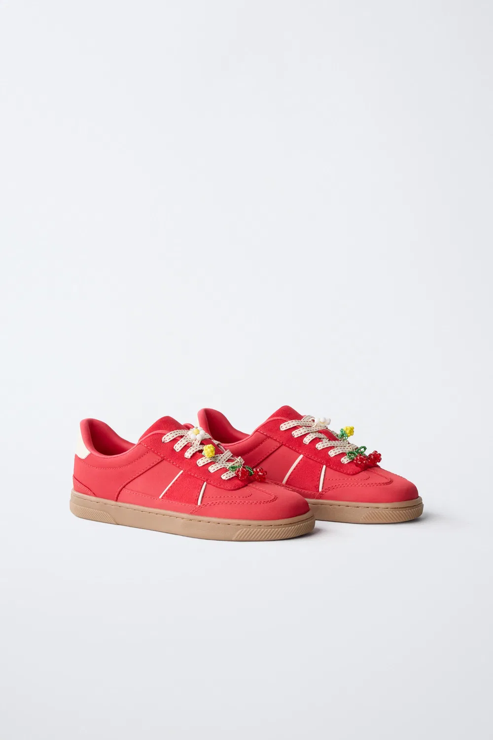 Кроссовки с фруктовыми подвесками ZARA, Red — фото 3