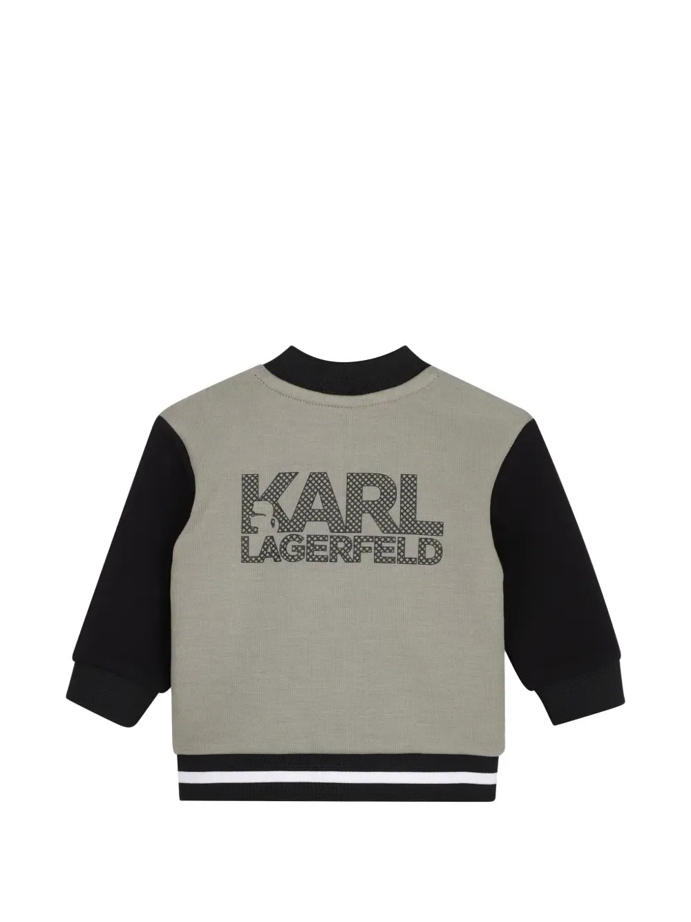 Комплект из трех предметов с логотипом Karl Lagerfeld Kids, черный — фото 4
