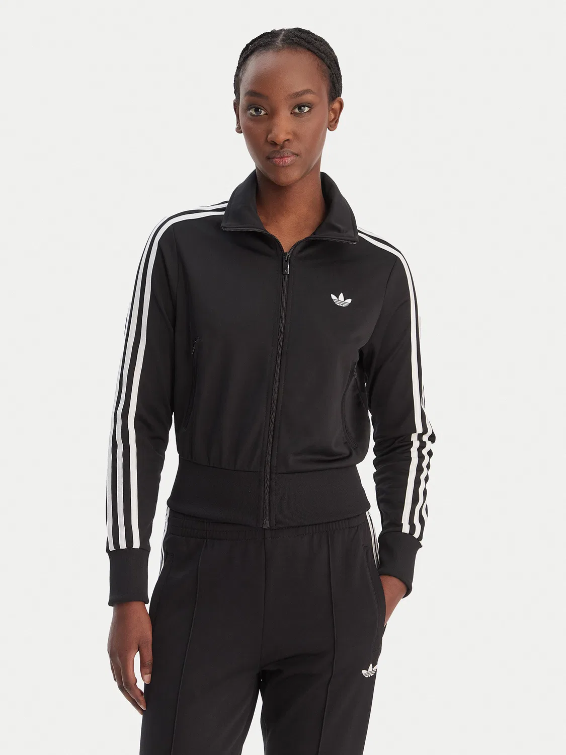 Женская толстовка стандартного кроя Firebird Classic Adidas, черный