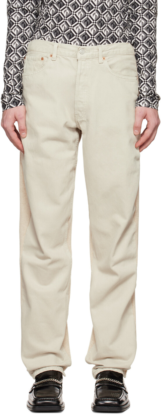 

Бежевые спортивные штаны Jeansfrontjogger Bless