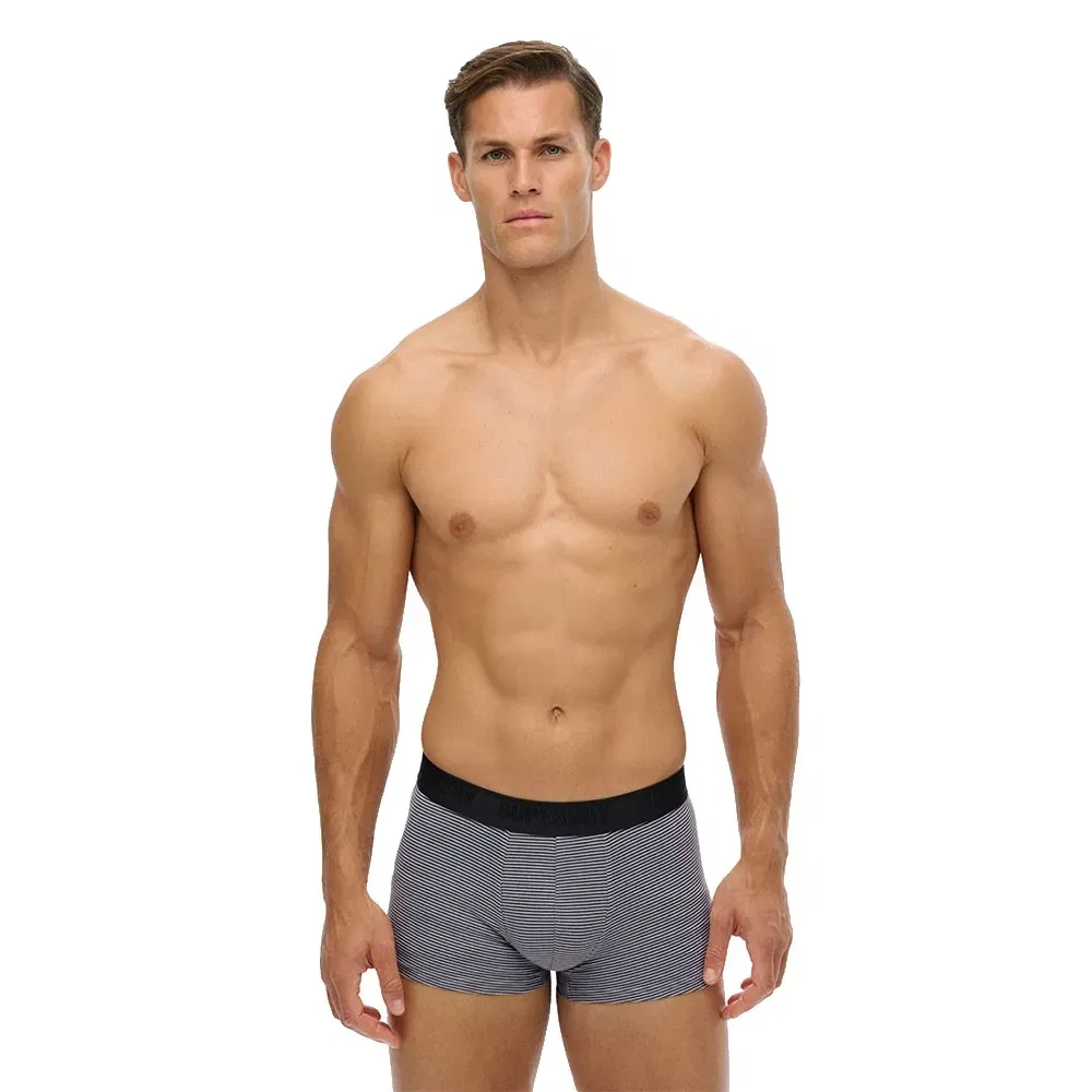 Трусы Superdry Slips 3 штуки, серый