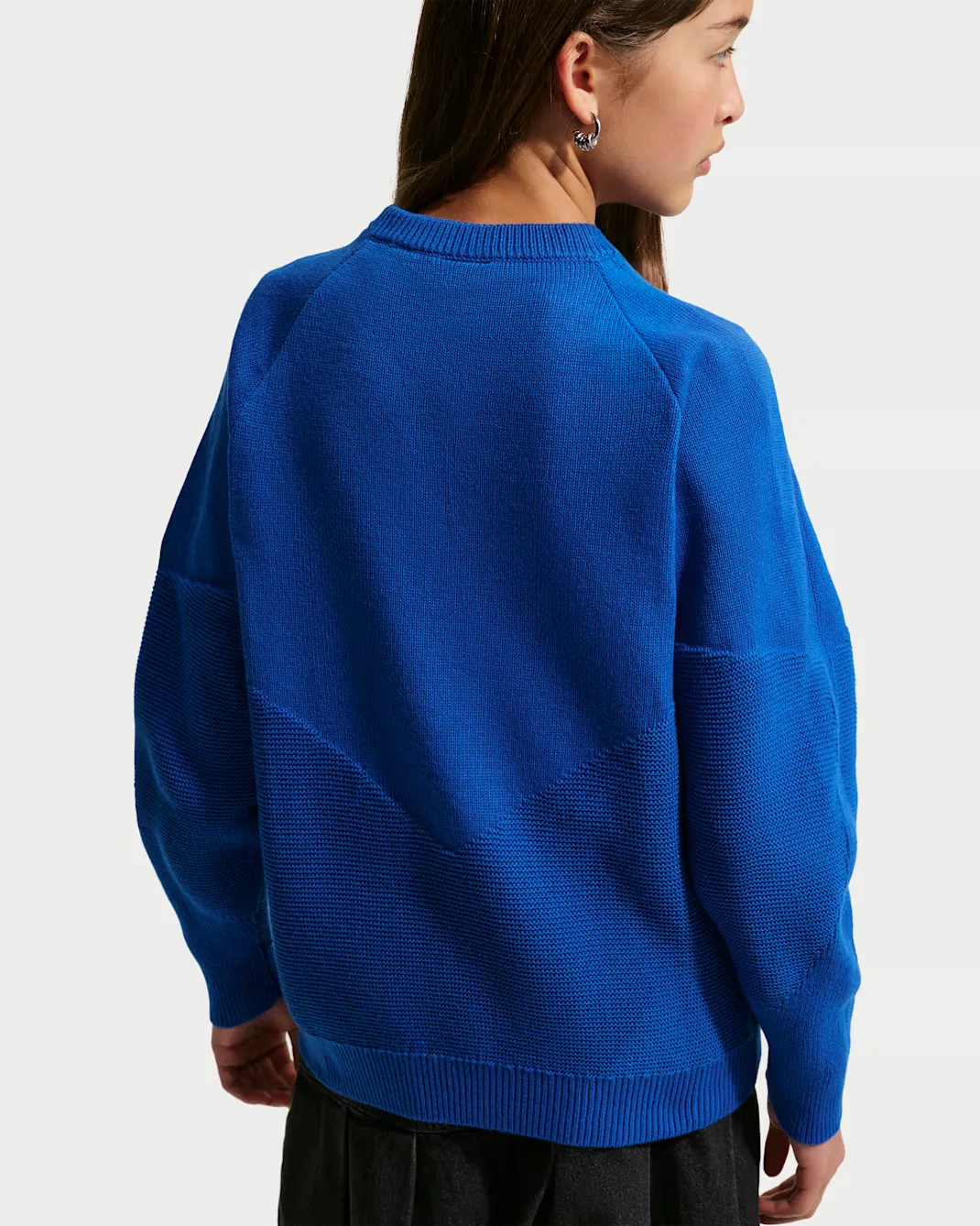 Свитер с круглым вырезом для детей постарше Nike Sportswear, Game Royal — фото 4