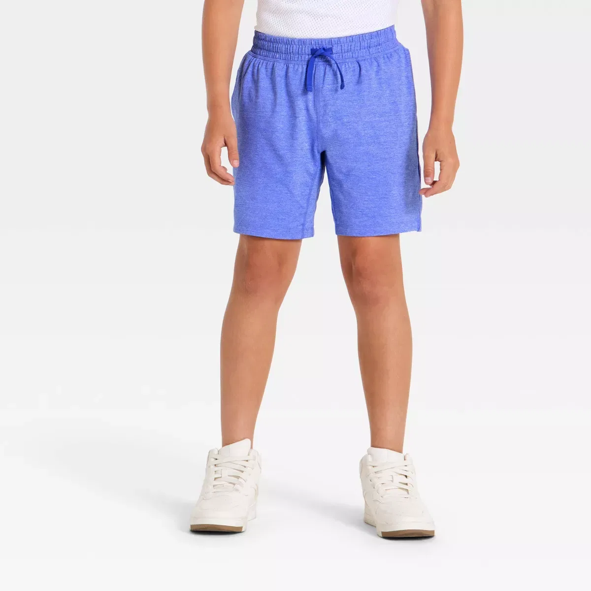 Детские шорты для мальчиков с завязкой на поясе All In Motion KIDS PERFORMANCE, Blue