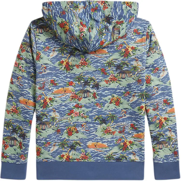 Детская толстовка с принтом Polo Ralph Lauren, Multicolor — фото 3