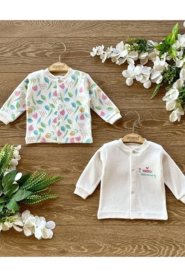Детский комплект кардиганов для девочек хлопковый Lale Patsan, Multicolor — фото 3