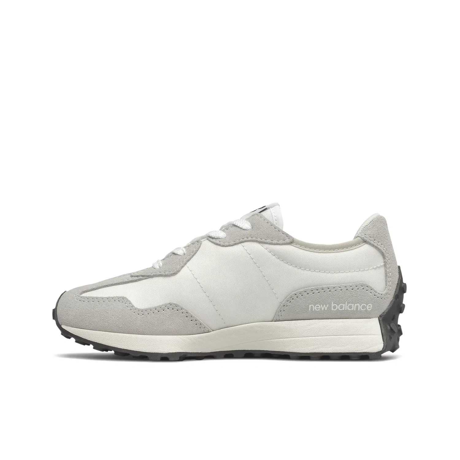 Детские кроссовки 327 Lace New Balance, Silver Birch With Black — фото 2
