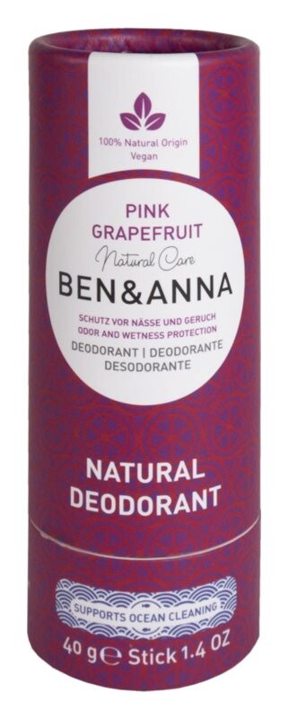 

Стик-дезодорант BEN&ANNA Natural Deodorant Pink Grapefruit