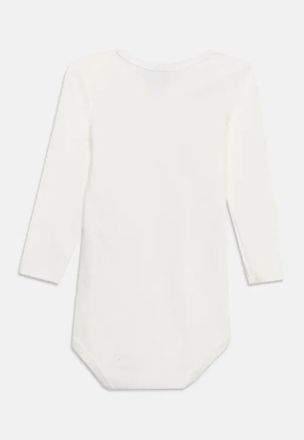 Комплект из 3 боди хлопковый Jersey Petit Bateau blue, white, белый — фото 2