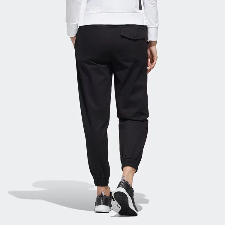 Брюки спортивные стильные Adidas, черный — фото 4