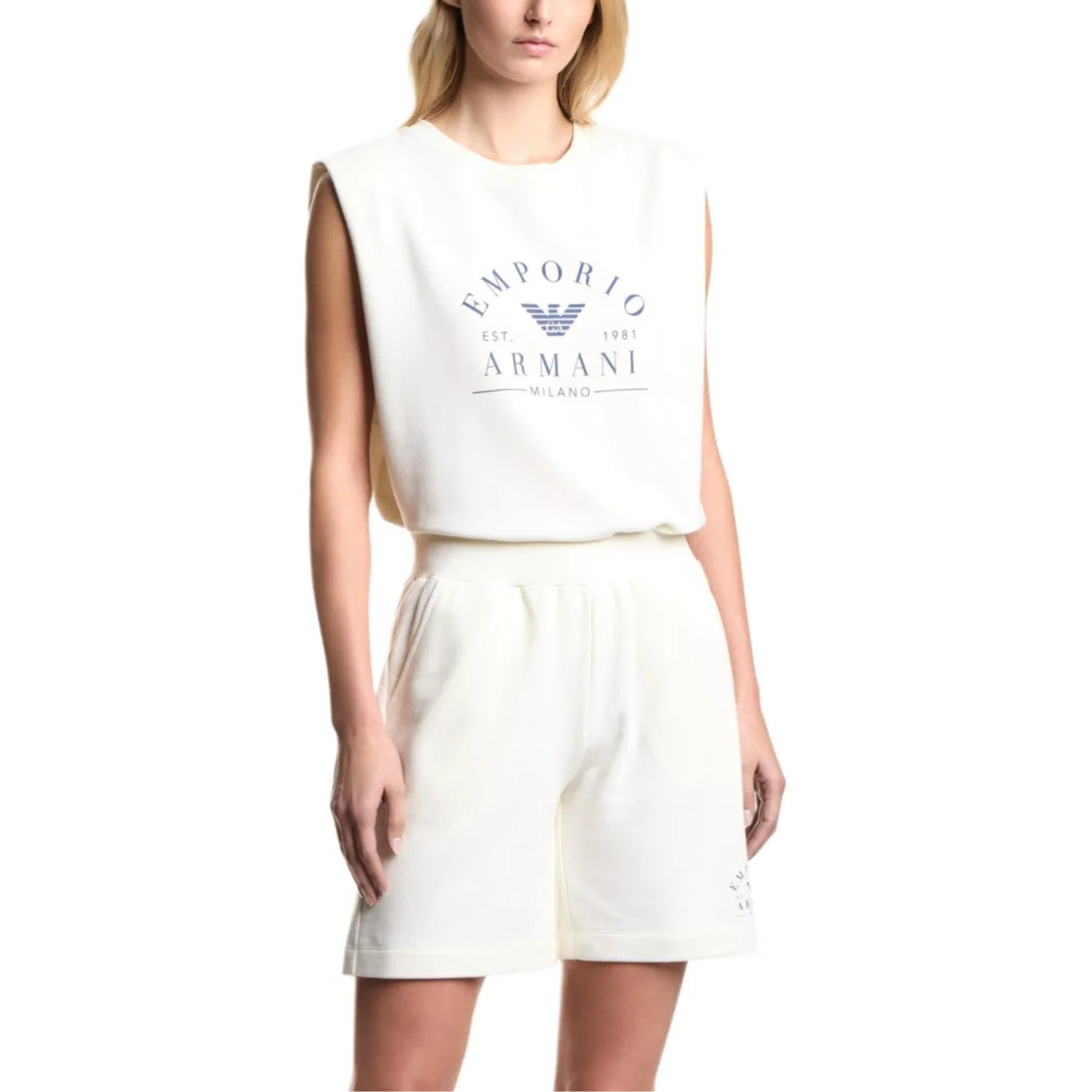 Шорты женские Casual EMPORIO ARMANI, White — фото 3