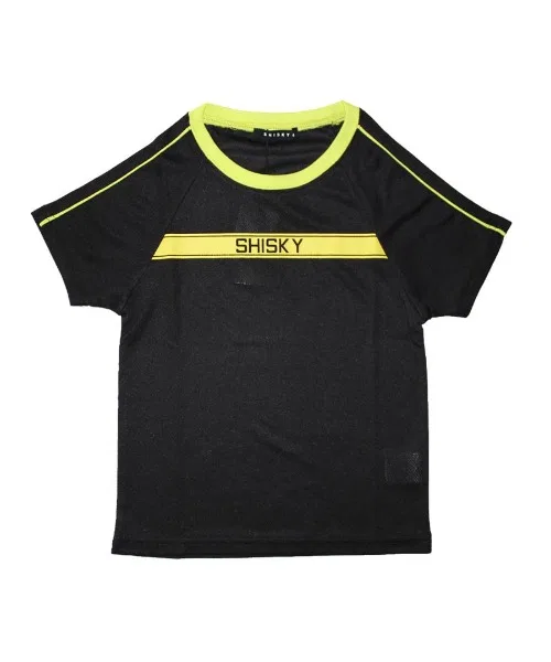 Детская футболка с принтом DRY MESH Shisky, Black