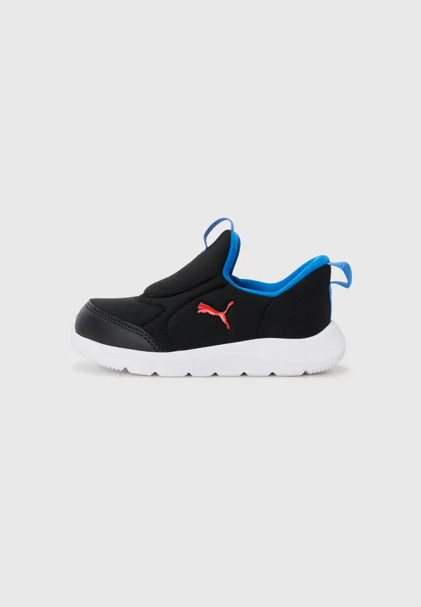 Кроссовки с текстильным верхом, модель Fun Racer 2 Sliptech Inf Unisex, Puma, черный