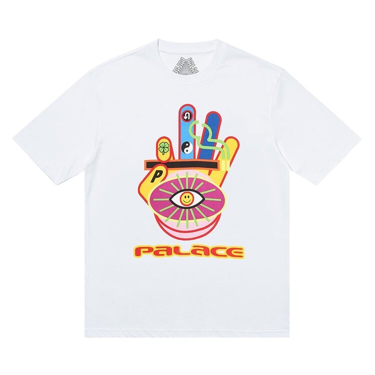 

Футболка Palace Hippy Cig T-Shirt 'White', белый