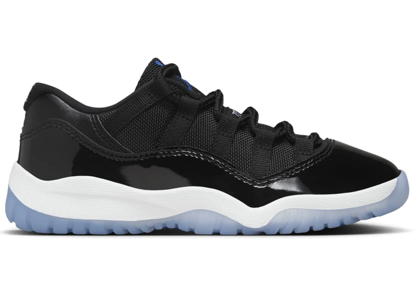 Детские кроссовки Lifestyle с высоким верхом Jordan 11 Retro Low, Black/Varsity Royal/White