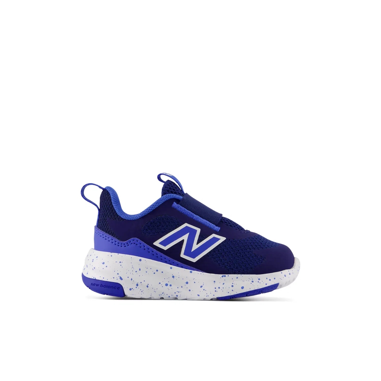 Детские кроссовки без шнуровки с дышащей сеткой 468 Slip On New Balance, Blue Oyster With Bluebird