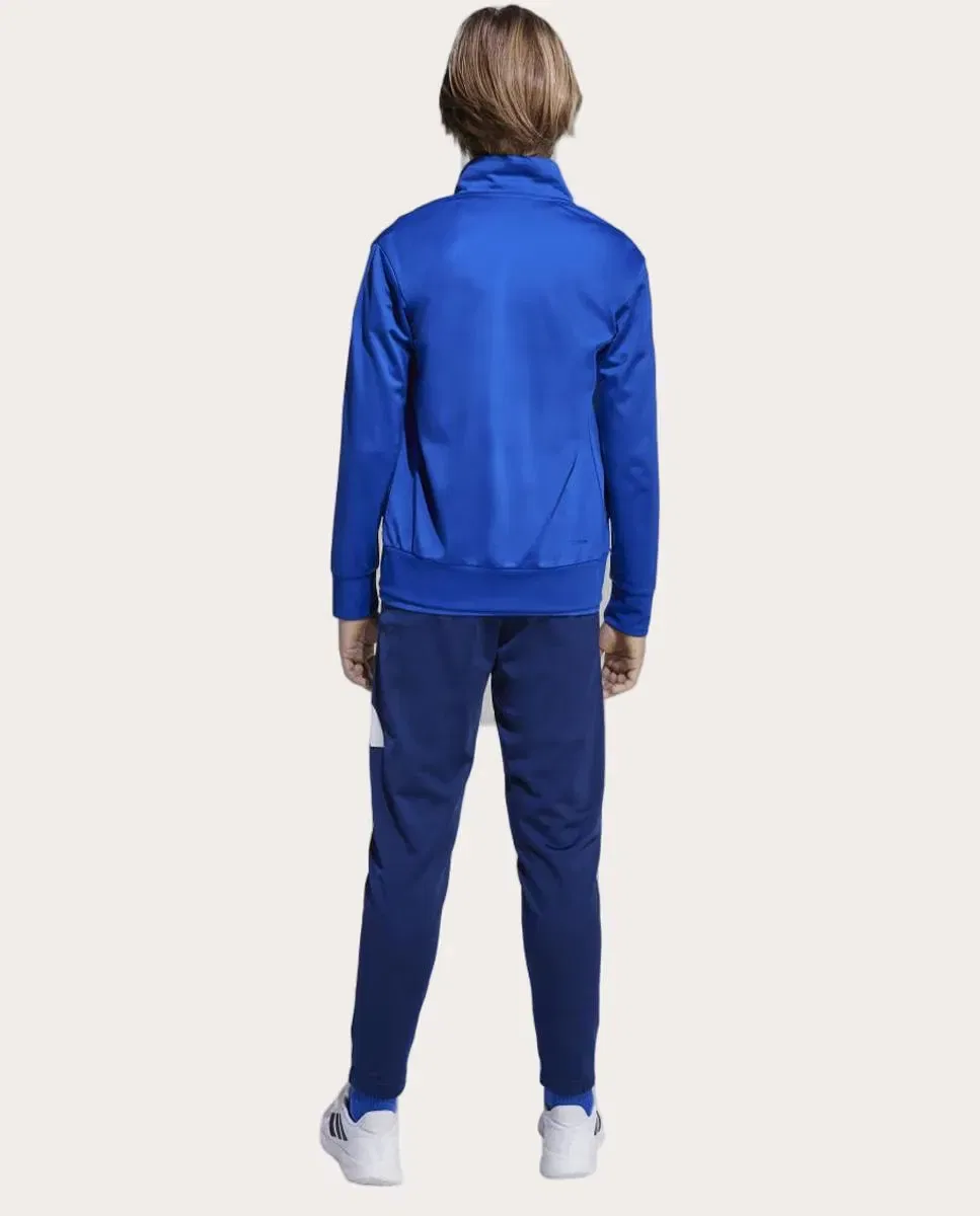 Детский спортивный костюм из полиэстера Essentials adidas, Azul — фото 2