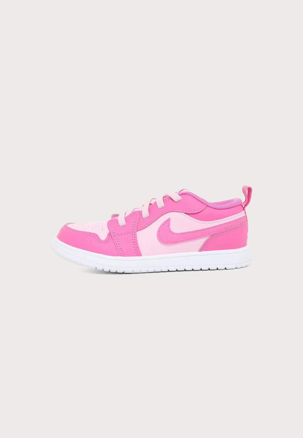 1 низкие альтернативные кроссовки унисекс Jordan, China Rose/Pink Foam/White