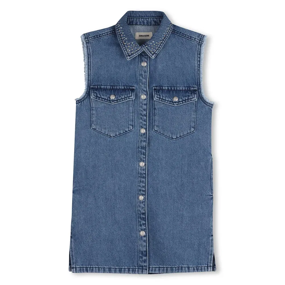 Платье без рукавов X60568 Zadig & Voltaire, синий
