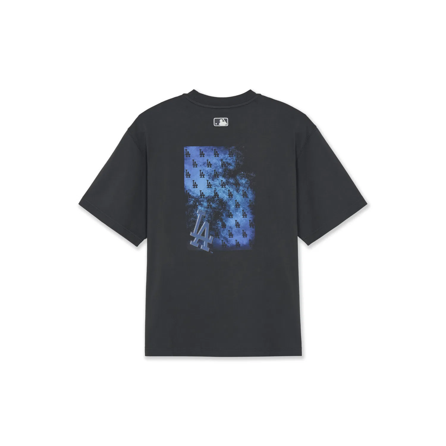 Детская футболка свободного кроя MLB Los Angeles Dodgers, Dark Gray — фото 3