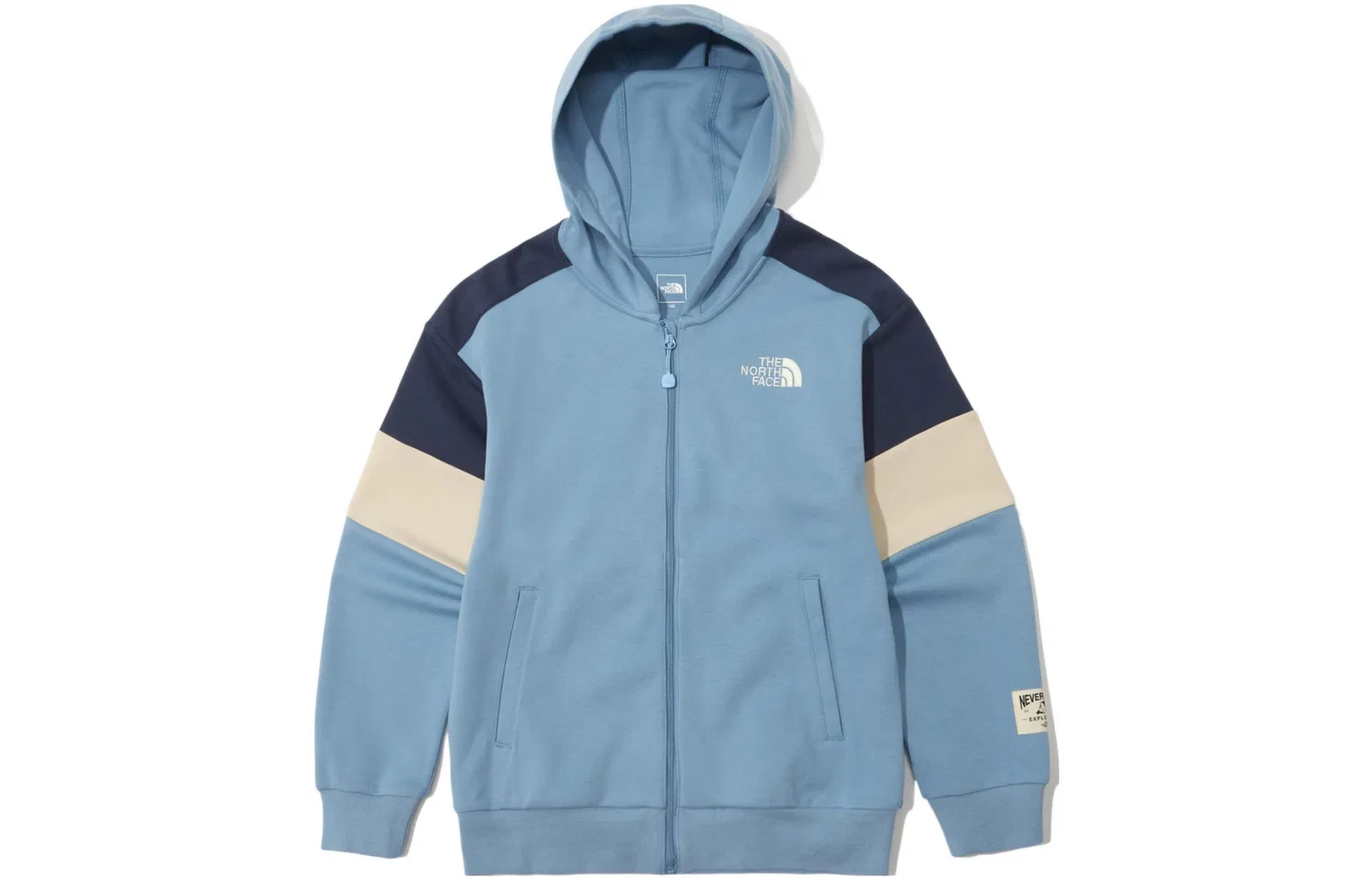 Детский комплект спортивной одежды с длинным рукавом THE NORTH FACE, Blue — фото 3